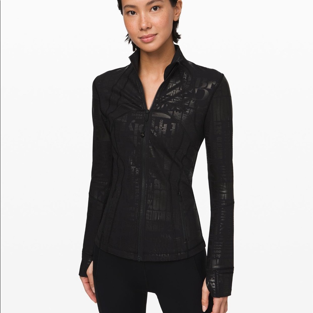 Lululemon Define Jacket Manifesto (Black)